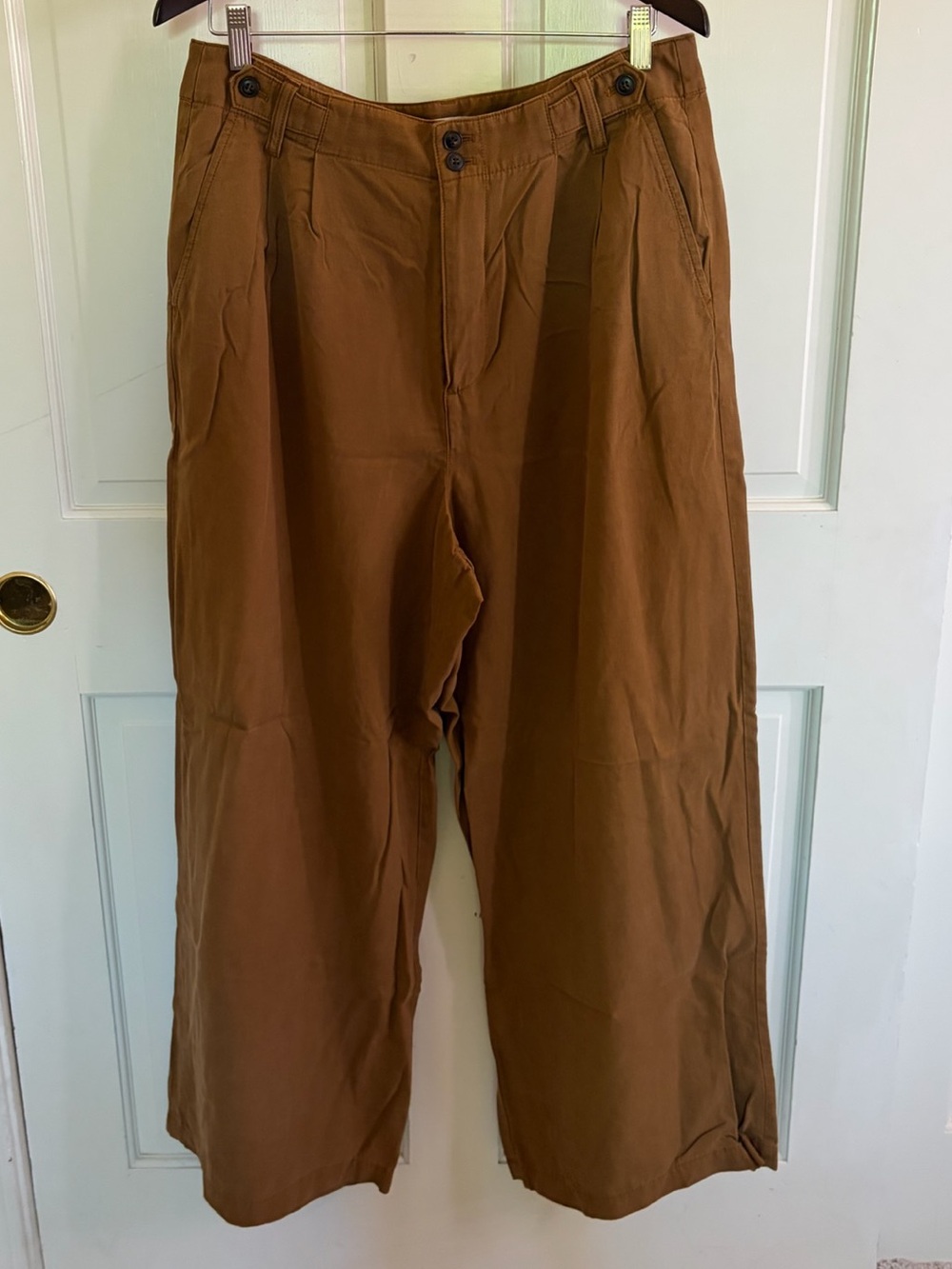 Madewell Harlow Wide-Leg Pant in Drapey Twill
